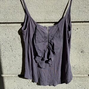 Quiksilver Port Elizabeth Cami in Charcoal